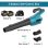 Soprador de folhas sem escovas Autrucker 20000 rpm Makita 18V