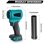 Soprador eletrico sem escovas Autrucker Makita 18V 4000W 400 m/s