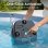 Robot Limpiador de Piscina Autrucker Recargable 80m² 3h