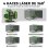 Niveau laser Autrucker 16 lignes 4D Vert autonivelant