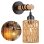 Aplique de pared Autrucker Estilo Bohemio LED Moderno