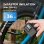 Bomba Aire Eléctrica Autrucker 120 PSI Pantalla LCD USB-C
