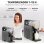 Máquina de Granizados Taurus Ice Flow 2600 200W 2,6L 6 Programas Pantalla Táctil