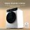 Lavadora Evvo Nova Q10 Carga Frontal 10 kg 1400 rpm Clase A Blanca Motor Inverter