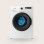 Lavadora Evvo Terra Carga Frontal 8 Kg 1350 rpm A Blanca Motor Inverter