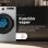 Lavadora Evvo Terra Carga Frontal 8 Kg 1350 rpm A Blanca Motor Inverter