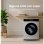 Lavadora Evvo Supernova U12 Carga Frontal 12 kg 1350 rpm A Blanca con filtro microplásticos