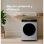 Lavadora Evvo Supernova U12 Carga Frontal 12 kg 1350 rpm A Blanca con filtro microplásticos
