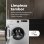 Lavadora Evvo Terra Carga Frontal 7 Kg 1200 rpm A Blanca con Motor Inverter