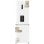 Frigorífico Combi Evvo F56 Aqua Total No Frost 185cm 320L D Blanco