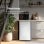 Frigorífico Mini Evvo Home F24 Defrost 83cm 91L E Blanco