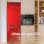 Frigorífico Combi Evvo F55R Defrost 192cm 300L E Rojo