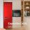 Frigorífico Combi Evvo F55R Defrost 192cm 300L E Rojo