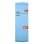 Frigorífico Dos Puertas Evvo F50 Retro Azul Total No Frost 179,5cm 312L E Azul