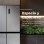 Kühlschrank Amerikanisch Evvo F100X Total No Frost 189,5cm 490L E Inox