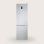 Frigorífico Combi Evvo F55X Total No Frost 186cm 322L D Inox
