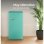 Frigorífico Mini Evvo F26G Vintage 90cm 95L E Verde Aquamarina