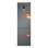 Frigorífico Combi Evvo Home EVVO F55DX Total No Frost 186cm 322L D Grafito