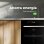 Horno Multifunción Evvo Home H20 72L 60cm Hidrolítico A Vapor Triple Cristal Negro