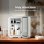 Nevera Portátil Evvo Home F6 Beauty 6L Blanco Frío Calor LED