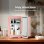 Nevera portátil EVVO F6 Beauty 6 L Espejo con Luz LED Rosa