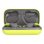 Auriculares Canyon OnRun 11 Sport inalámbricos Bluetooth para llamadas y deporte gris y amarillo