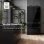 Frigorífico Americano Evvo F81 Glass Black Total No Frost 178cm 493L E Negro