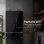 Frigorífico Americano Evvo F81 Glass Black Total No Frost 178cm 493L E Negro