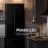 Frigorífico Combi Evvo F59b Glass No Frost 185cm 344L E Negro