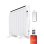 Emisor Térmico Evvo C8 1200W 8 Elementos Wifi Control Remoto Temporizador