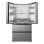 Réfrigérateur Américain Haier HFR59F18CWMM Total No Frost 182,5cm 700L C Inox IA
