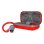 Auriculares CANYON OnRun 11 Sport inalámbricos Bluetooth 5.4 deportivos gris y rojo