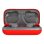 Auriculares CANYON OnRun 11 Sport inalámbricos Bluetooth 5.4 deportivos gris y rojo