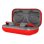 Auriculares CANYON OnRun 11 Sport inalámbricos Bluetooth 5.4 deportivos gris y rojo