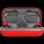 Auriculares CANYON OnRun 11 Sport inalámbricos Bluetooth 5.4 deportivos gris y rojo