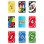 Juego de cartas Mattel UNO Teams para familias y grupos, 2-4 jugadores