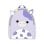 Mochila infantil Squishmallows Bubba Novelty vaca felpa lila
