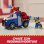 Police Car PAW Patrol Chase Fire Rescue mit Figur und Launcher
