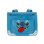 Mochila Karactermania Lilo and Stitch Tongue escolar azul con bolsillo frontal