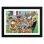 Póster ABYSTYLE One Piece Hot-Dog Party Enmarcado 44 x 34 cm