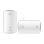 Termo eléctrico HTW 80L 1500W reversible multiposición blanco