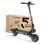 Patinete eléctrico Zwheel ZLion Duo 1000W 50km Suspensión y frenos disco Negro