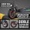 Patinete eléctrico Zwheel Zrino SE 600W Autonomía 35km Doble suspensión Negro