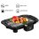 Plancha Eléctrica Teppanyaki Blossom 6 Personas 1800W Negro