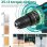 Taladro Percutor Atornillador Inalámbrico Blossom 21V 3 en 1 con 2 Baterías