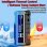Auto-Starthilfe Blossom 12V 3000A 26800mAh mit Kompressor und Powerbank