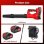Soplador de Hojas Inalámbrico Blossom 21V 800W 6 Velocidades con 2 Baterías