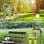 Programmatore Irrigazione Blossom LCD 2 zone manuale senza app giallo