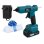 Pistola de silicona inalámbrica Blossom 21V con 10 cartuchos