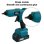 Pistola de silicona inalámbrica Blossom 21V con 10 cartuchos